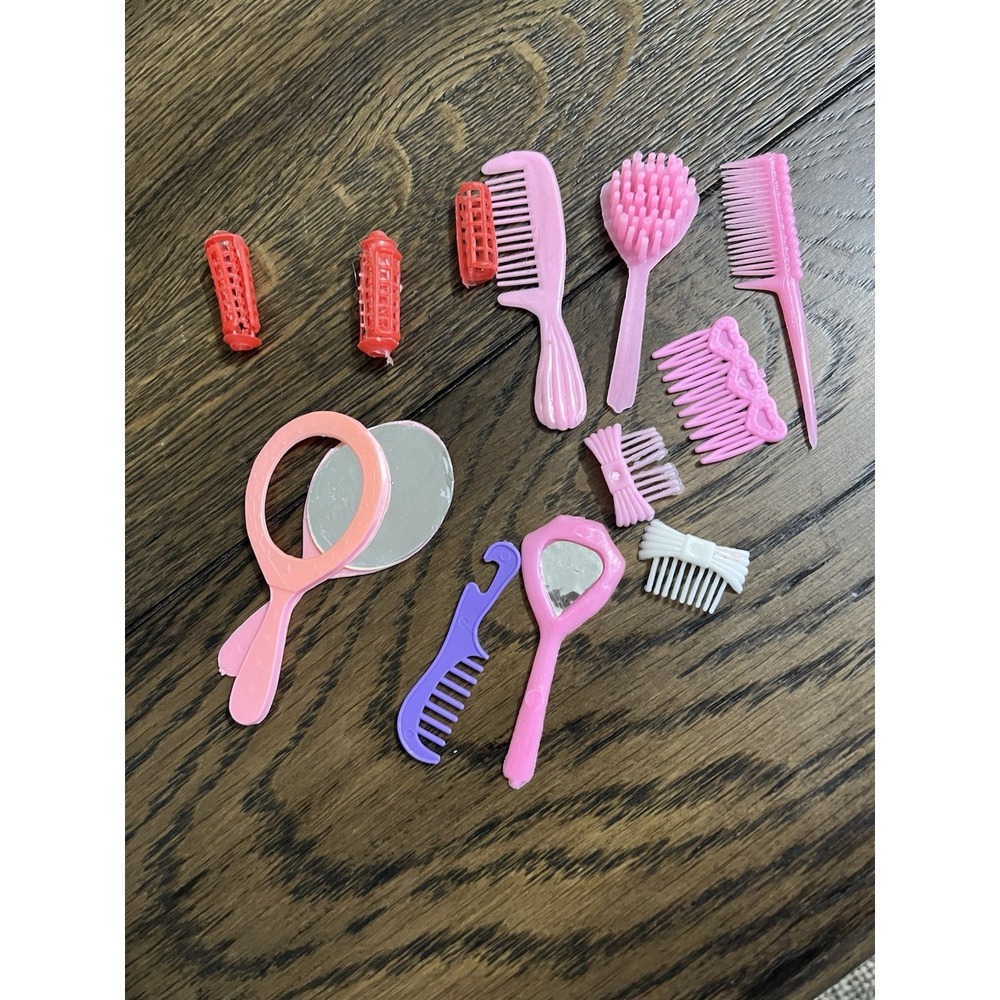 Vintage 60-80's Barbie Doll Hair Accessories Lot